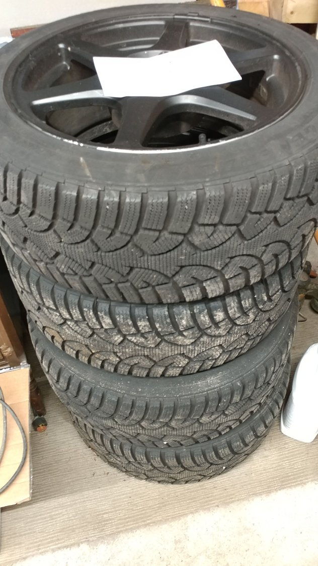 Wheels and Tires/Axles - Evo 8 wheels and snows - Used - Buffalo, NY 14223, United States