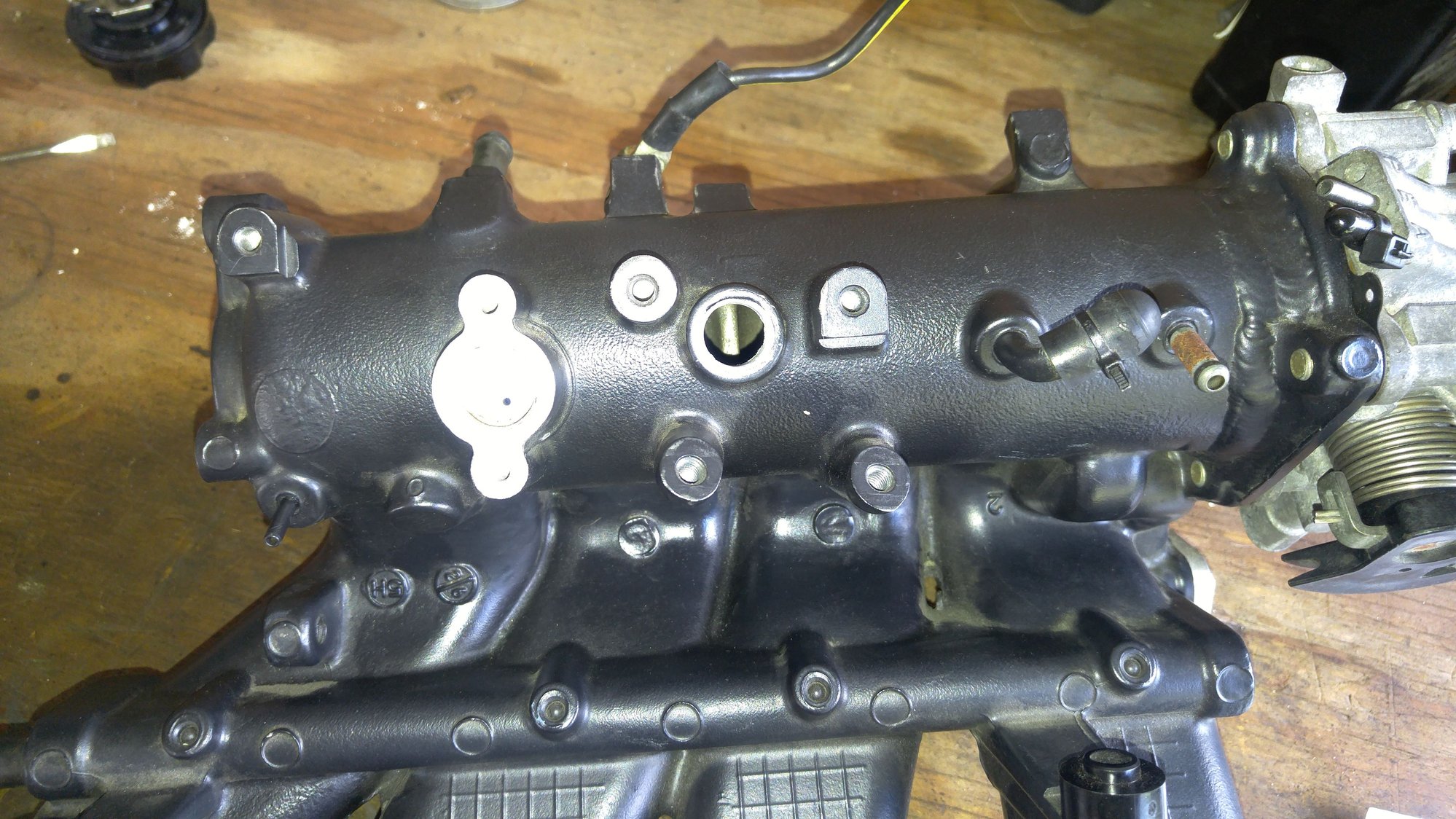 Engine - Intake/Fuel - Map rev2 intake manifold ported throtle boddy - Used - 2003 to 2006 Mitsubishi Lancer Evolution - Lafayette, LA 70508, United States