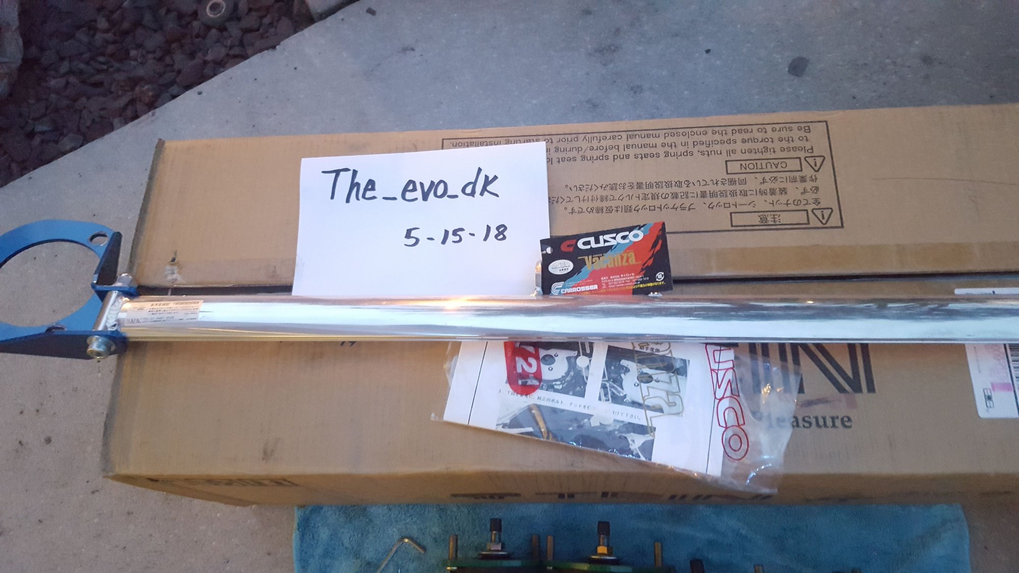 Steering/Suspension - EVO X Tein Flex Z Coilovers less than 500 miles Mint Condition, Cusco Front Strut Bar - Used - 2008 to 2015 Mitsubishi Lancer Evolution - Orlando, FL 32825, United States