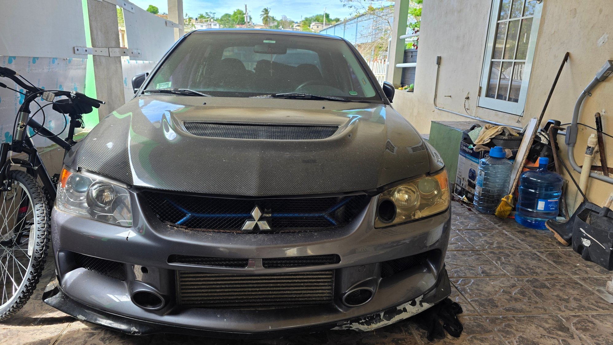 2006 Mitsubishi Lancer Evolution - PR Evo9 MR GG Widebody Vortex Original Owner - Used - VIN JA3AH86C26U048922 - 79,990 Miles - 4 cyl - AWD - Manual - Sedan - Gray - Arecibo, Puerto Rico