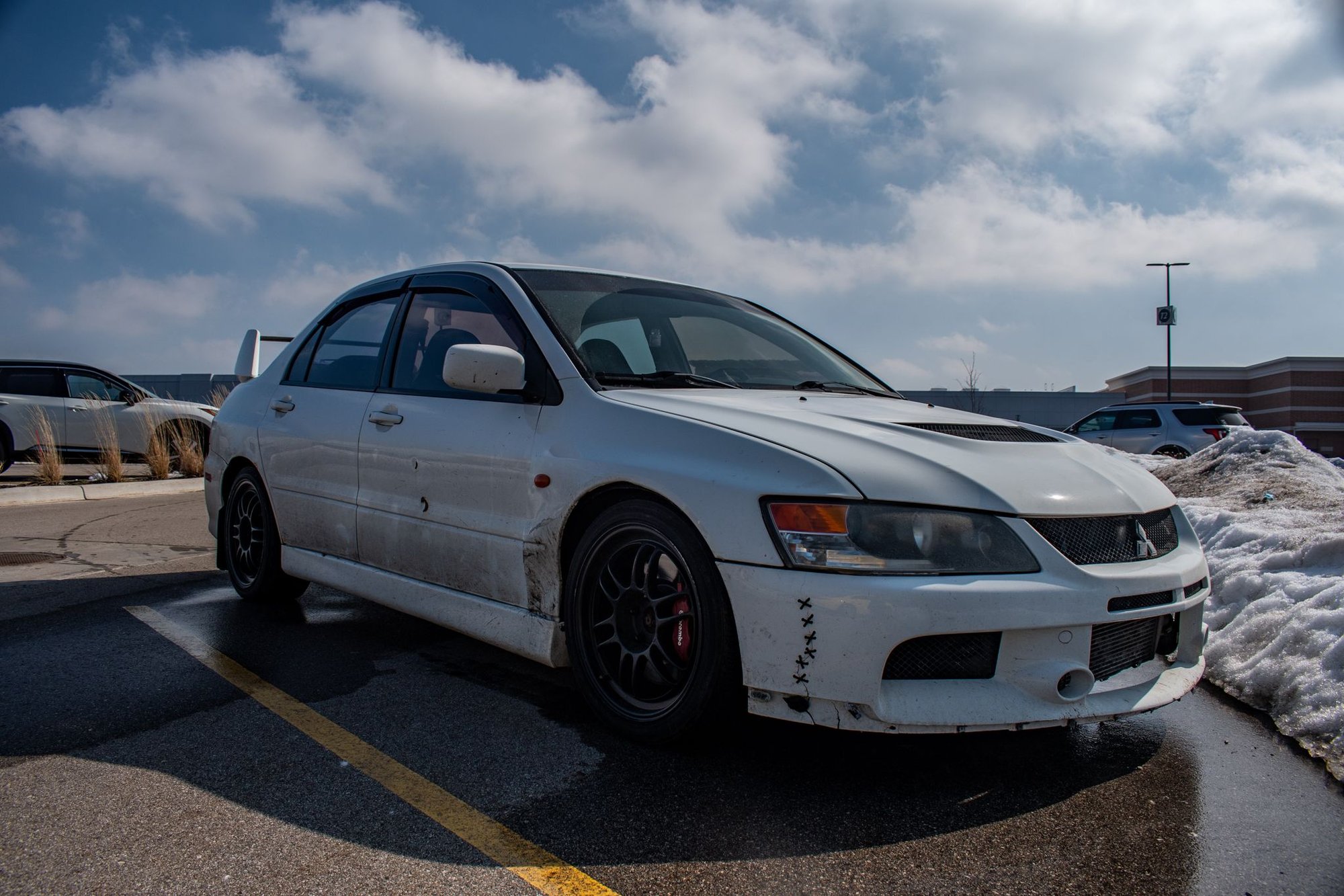 2006 Mitsubishi Lancer Evolution - 2006 Mitsubishi Lancer Evo IX GSR - Used - VIN JA3AH86C16U056381 - 160,000 Miles - 4 cyl - AWD - Manual - Sedan - White - Grand Rapids, MI 49546, United States