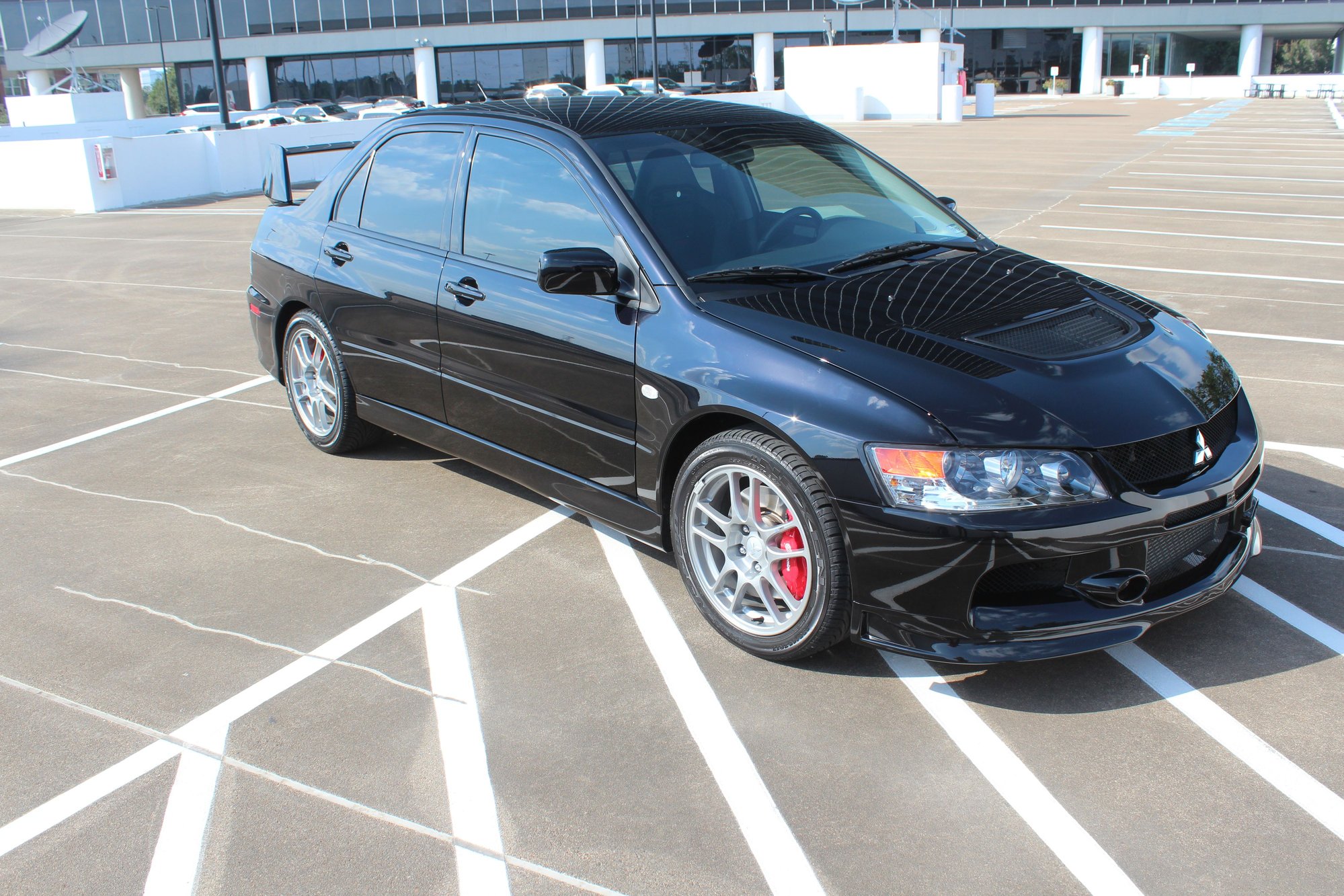 2006 Mitsubishi Lancer Evolution - 2006 Mitsubishi Lancer Evolution IX - Used - VIN JA3AH86C56U053368 - 24,282 Miles - 4 cyl - AWD - Manual - Sedan - Black - Houston, TX 77005, United States