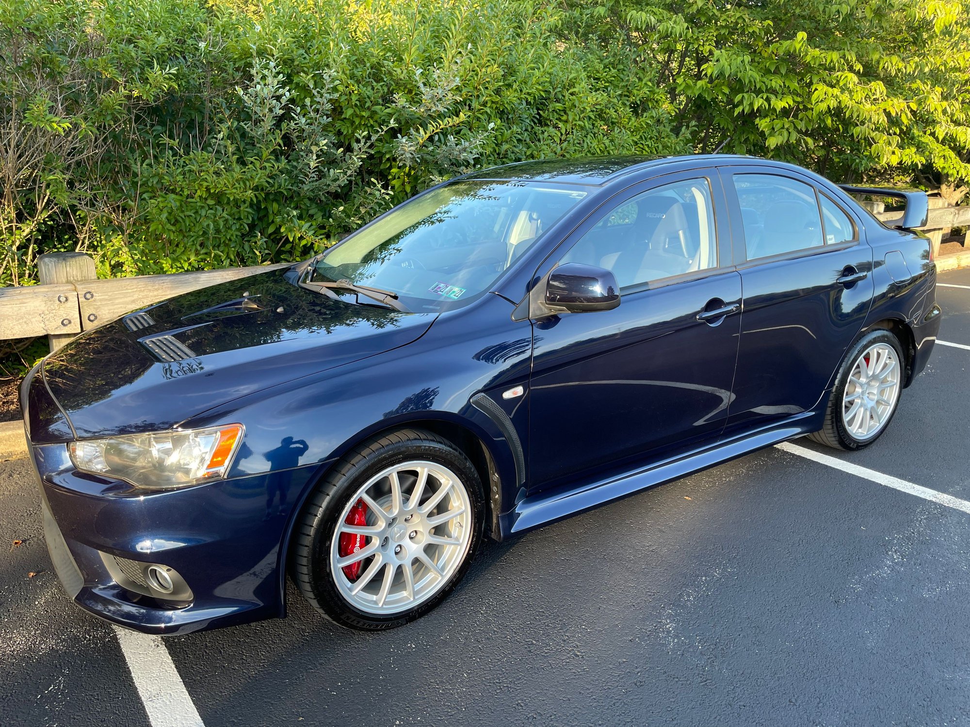 2014 Mitsubishi Lancer Evolution - Never-modded 2013 Mitsubishi Lancer Evolution X GSR - Used - VIN JA32W8FV9DU005347 - 25,130 Miles - 4 cyl - AWD - Manual - Sedan - Blue - Wayne, PA 19087, United States