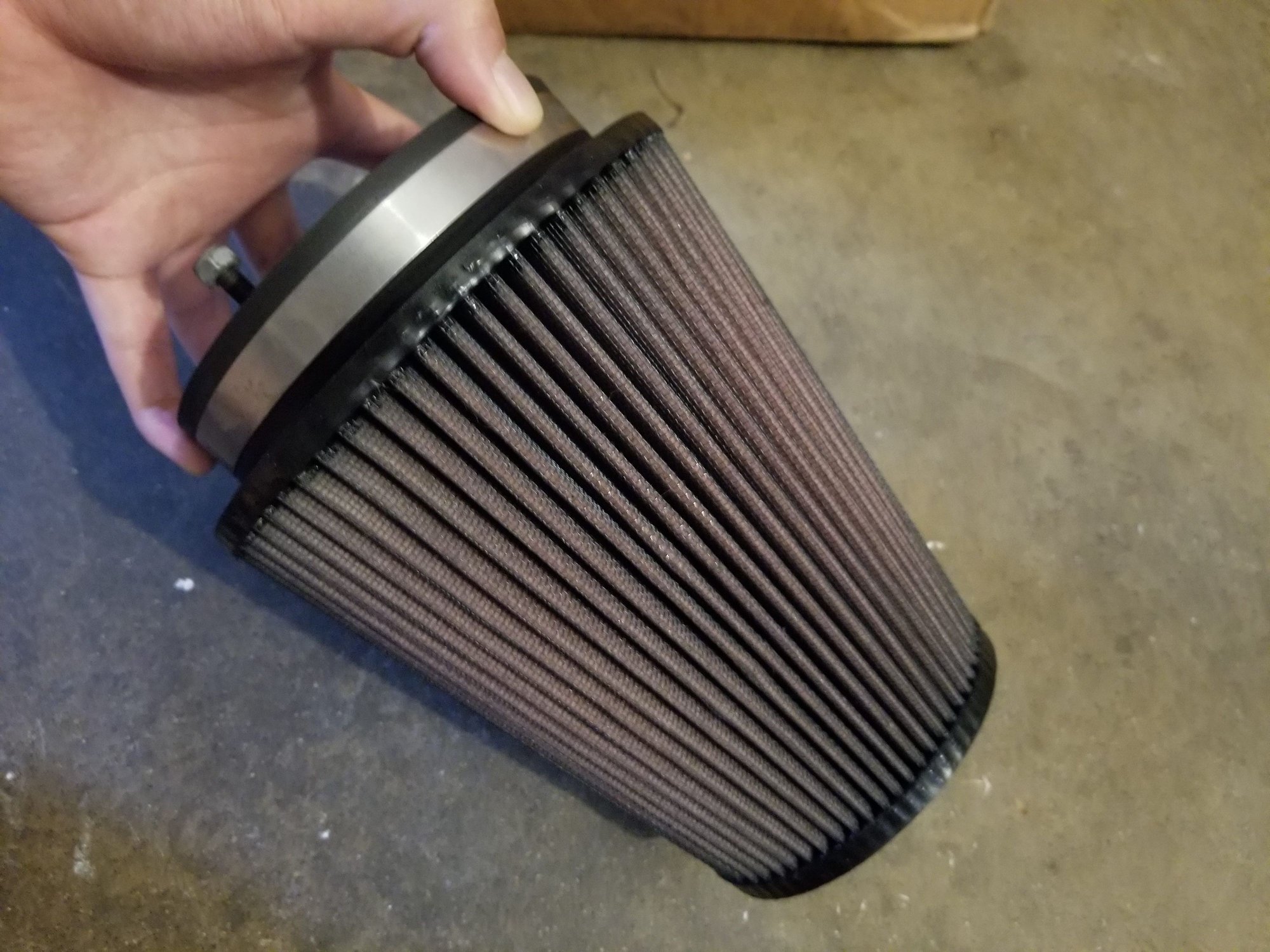 ETS Black Powder Coated Evo X Cold Air Intake w/ Heat Shield, massive 5