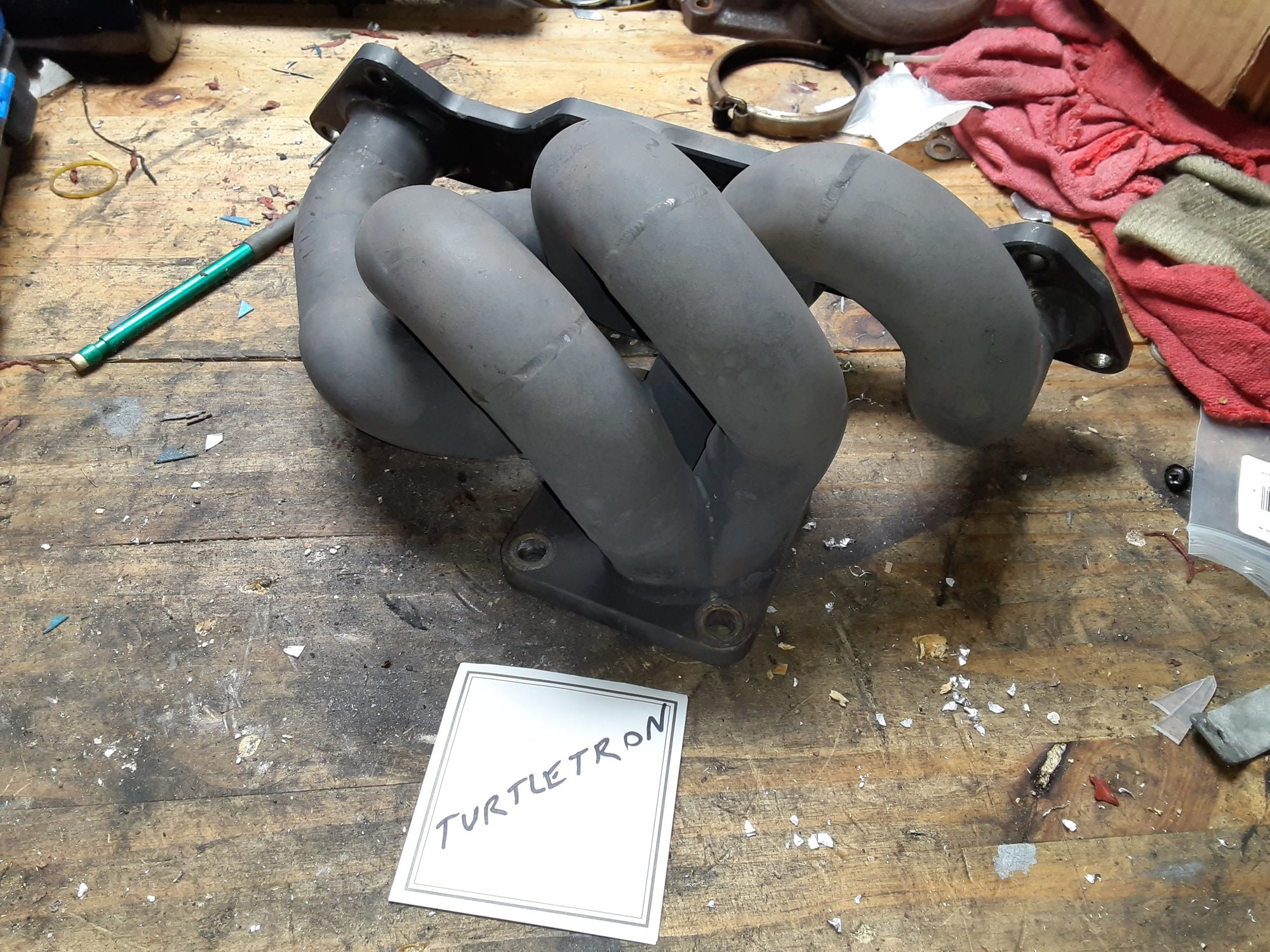 Engine - Exhaust - JM Fabrication Twin Scroll Tubular Manifold - Used - 2003 to 2006 Mitsubishi Lancer Evolution - Mocksville, NC 27028, United States