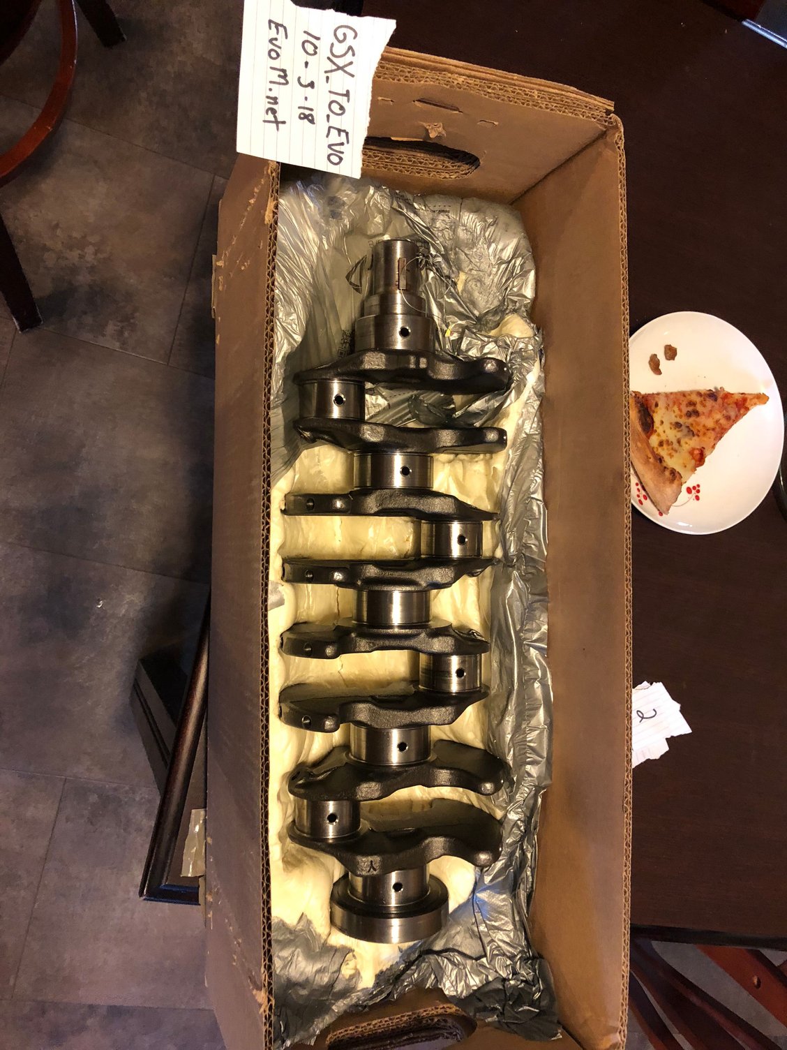 Engine - Internals - OEM Evo 8 Crank - Used - 2003 to 2006 Mitsubishi Lancer Evolution - Knoxville, TN 37920, United States