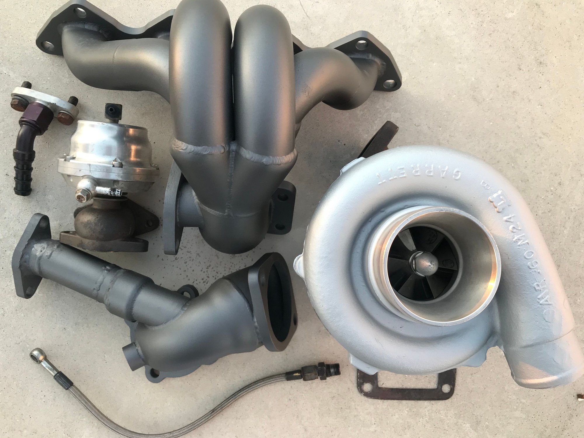 Engine - Power Adders - AMS Gt30r Complete Turbo Kit / Trust Greddy Oil Cooler - Used - 2003 to 2006 Mitsubishi Lancer Evolution - Miami, FL 33166, United States