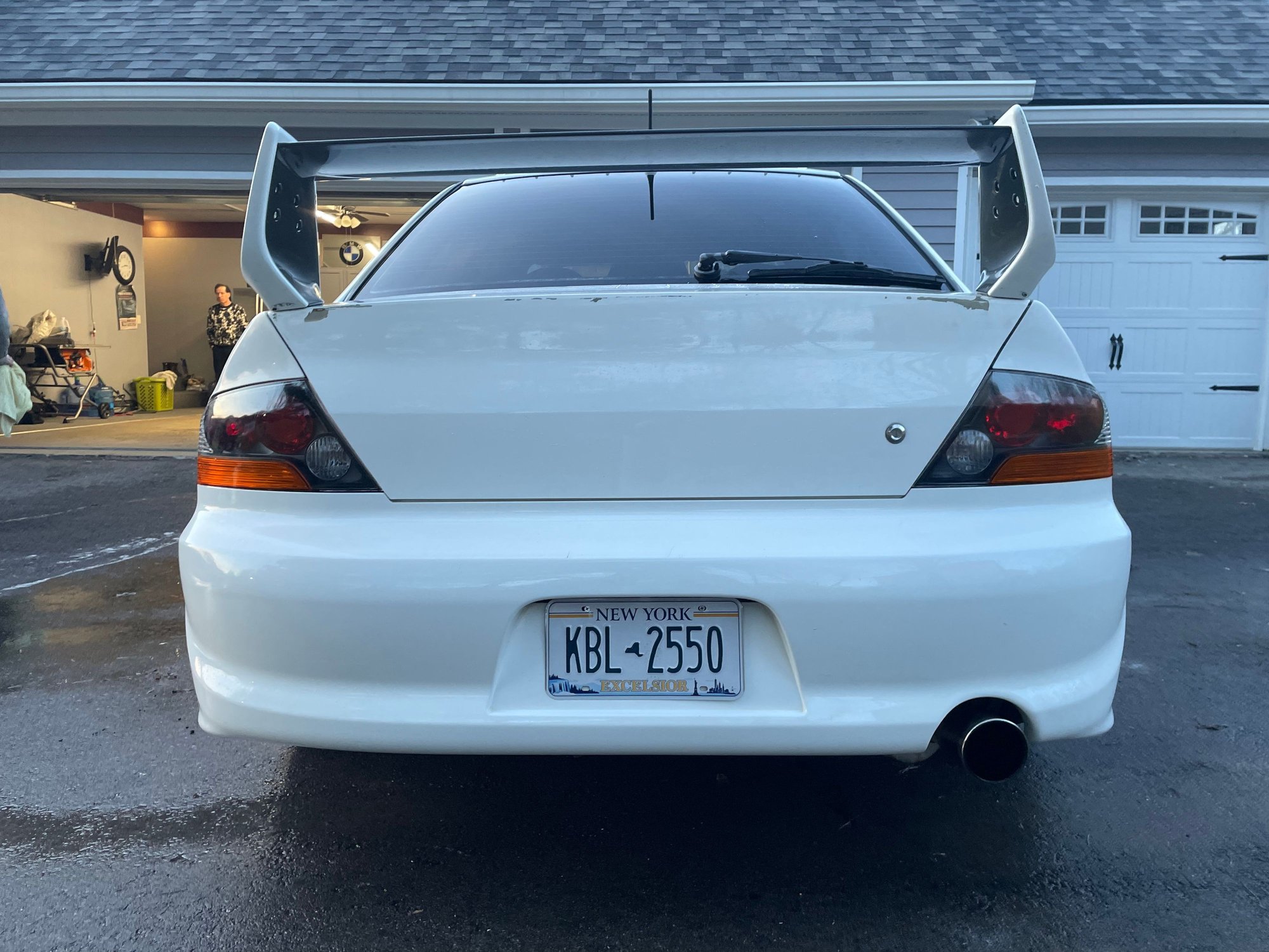 2003 Mitsubishi Lancer Evolution - FS: 2003 Mitsubishi Lancer Evolution - Used - VIN JA3AH86F030124529 - 115,000 Miles - 4 cyl - AWD - Manual - Sedan - White - Hamburg, NY 14075, United States