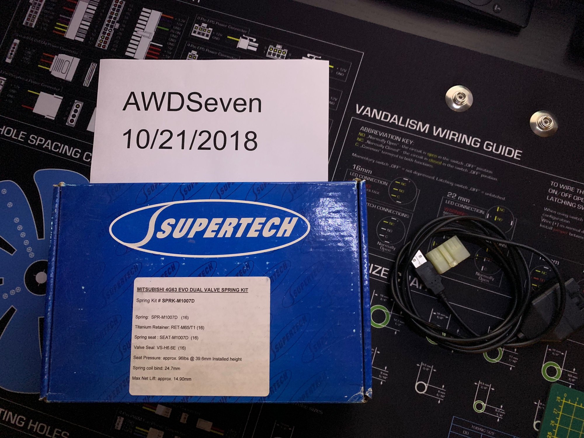 Engine - Internals - SuperTech 4G63 Evo Dual Valve Spring Kit - New - 2004 to 2007 Mitsubishi Lancer Evolution - Austin, TX 78701, United States