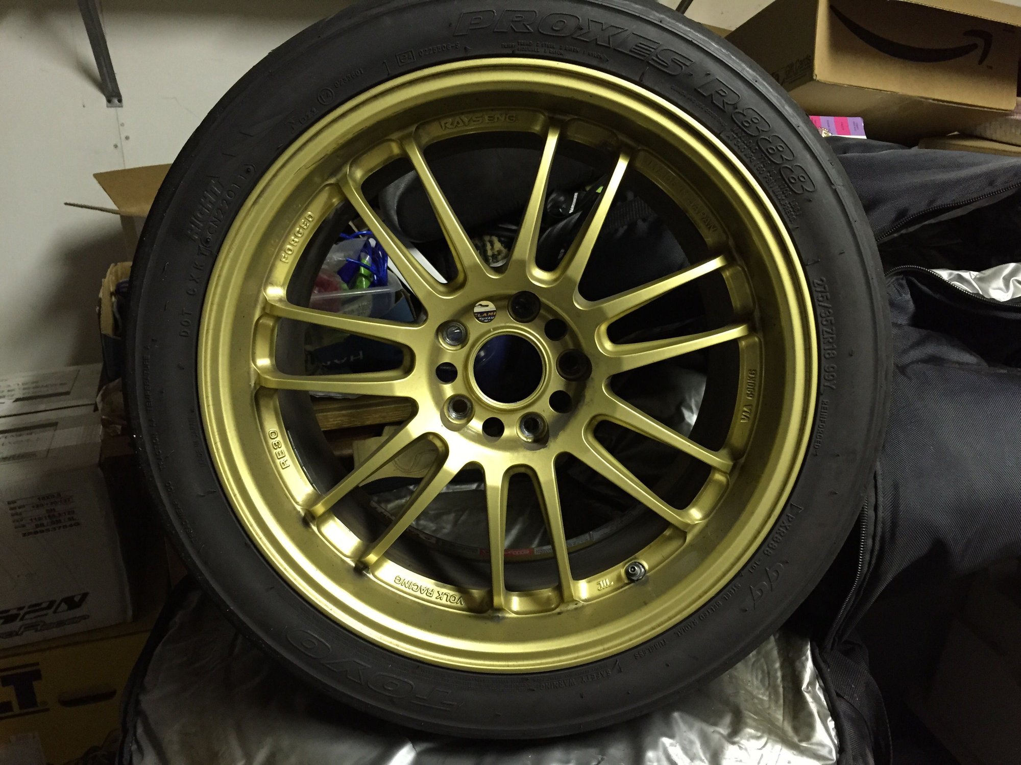 Wheels and Tires/Axles - Set of Volk RE30 18x9.5" ET35 - Used - 2006 Mitsubishi Lancer Evolution - Glendale, CA 91208, United States