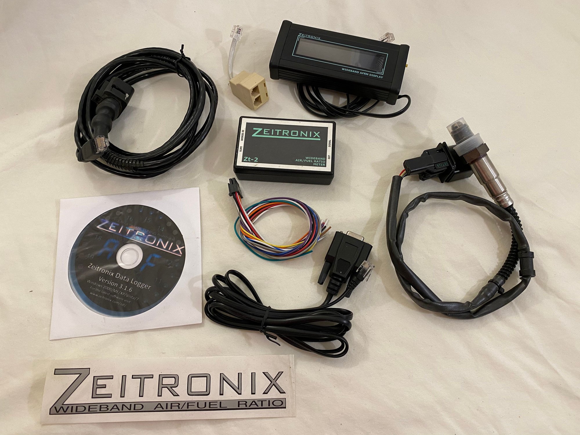 Engine - Electrical - Zeitronix ZT-2 wideband AF meter w Display, new sensor - Used - 2003 to 2018 Mitsubishi Lancer Evolution - Victor, ID 83455, United States