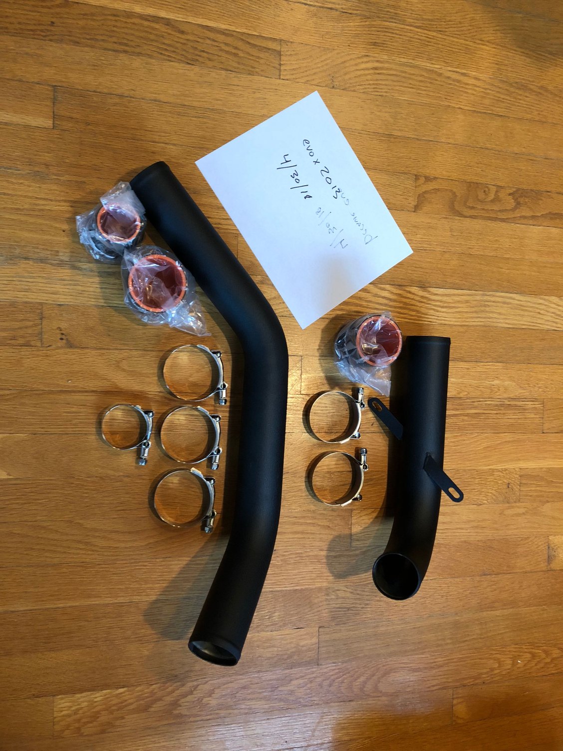 Engine - Power Adders - ETS UICP KIT (Black Piping) - New - 2008 to 2015 Mitsubishi Lancer Evolution - Patchogue, NY 11772, United States