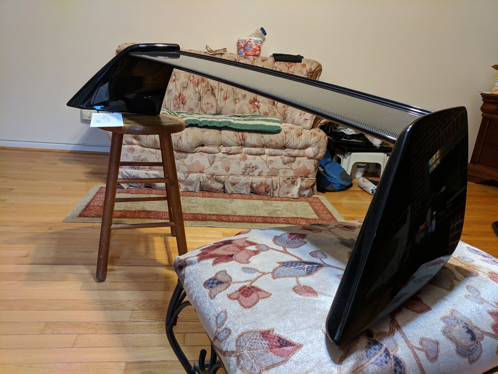 Exterior Body Parts - Evo 9 Tarmac Black Wing OEM **MINT** - Used - 2006 Mitsubishi Lancer Evolution - Dumfries, VA 22025, United States