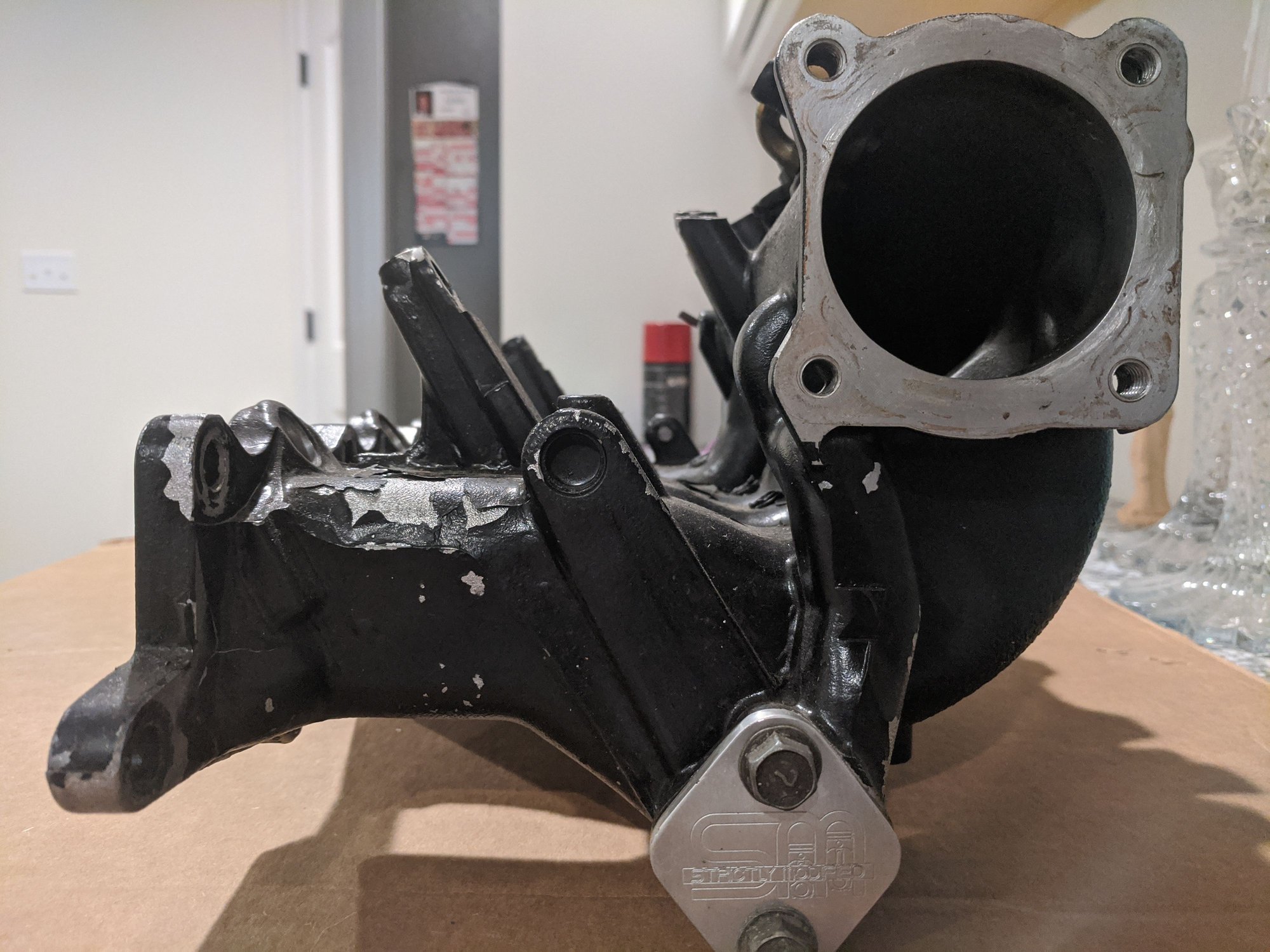 Engine - Intake/Fuel - Strictly Modified OEM Ported Intake Manifold - Used - 2003 to 2006 Mitsubishi Lancer Evolution - St. Charles, MO 63303, United States