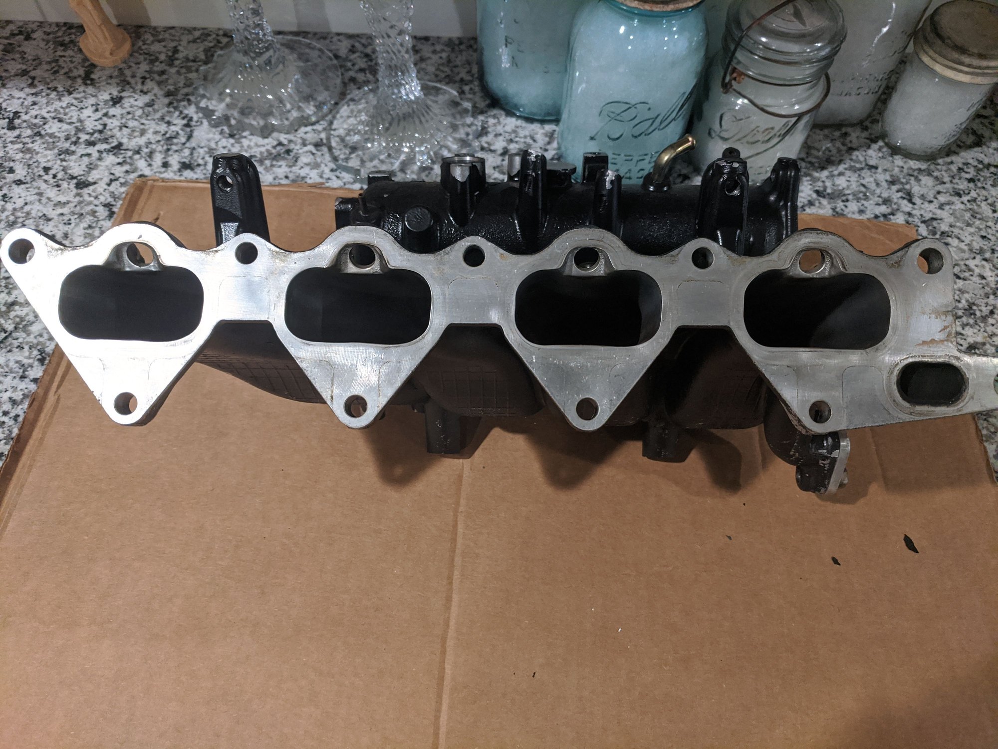 Engine - Intake/Fuel - Strictly Modified OEM Ported Intake Manifold - Used - 2003 to 2006 Mitsubishi Lancer Evolution - St. Charles, MO 63303, United States