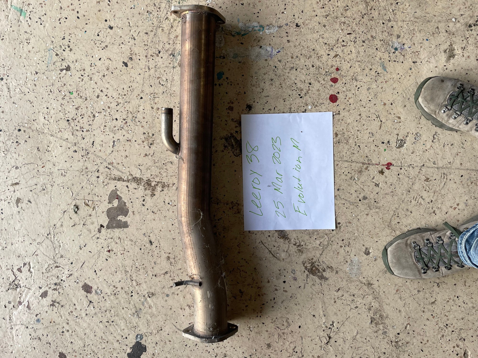 2014 Mitsubishi Lancer Evolution - Map performance test pipe - Engine - Exhaust - $350 - Spring, TX TEXAS, United States