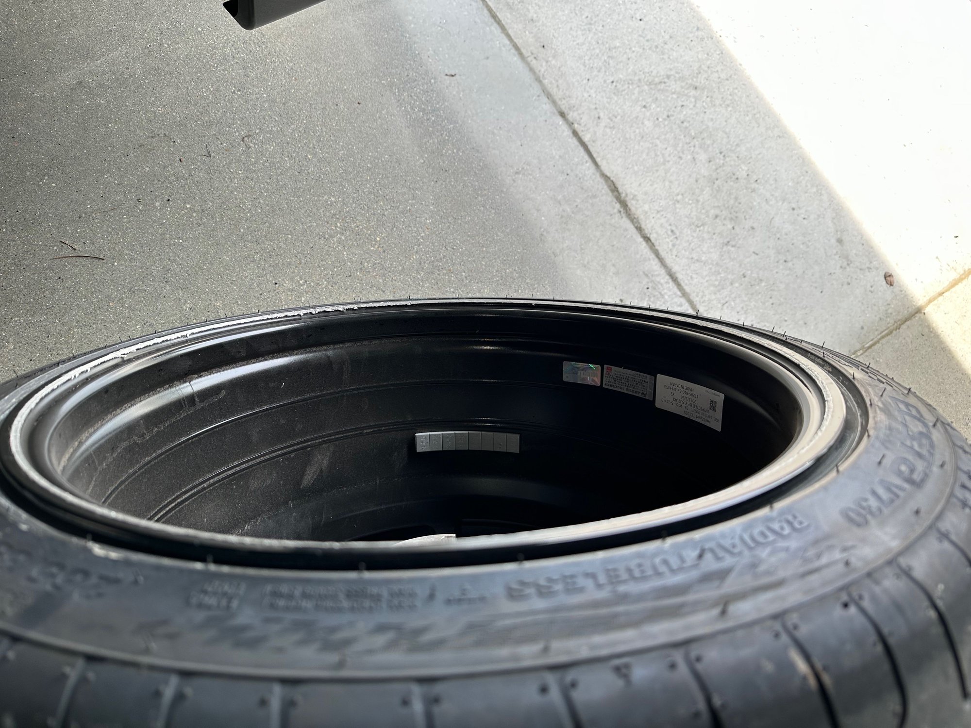 Damage to rear wheel(s)