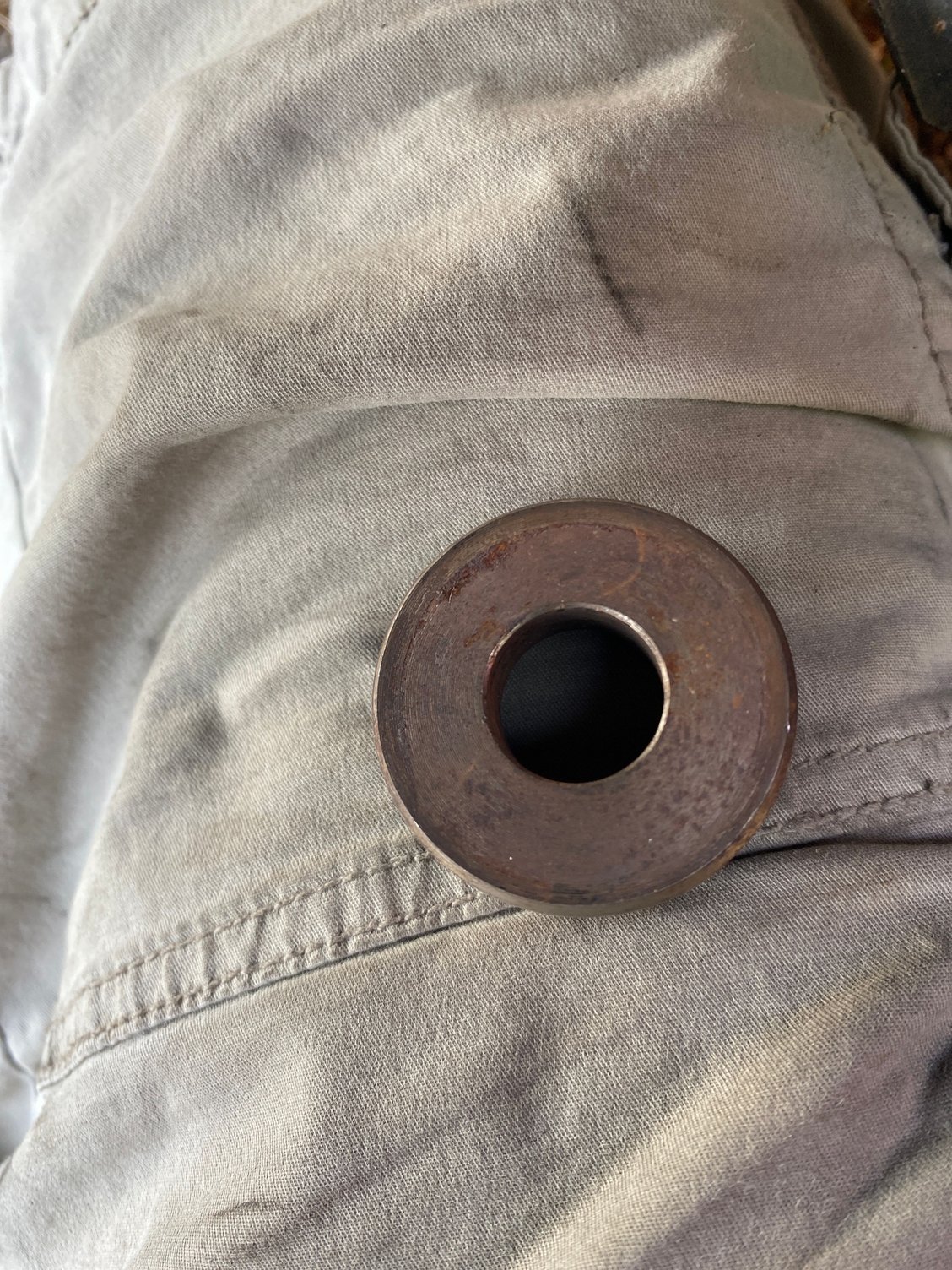 this is what came out of the bore when I took the clutch out for replacement.