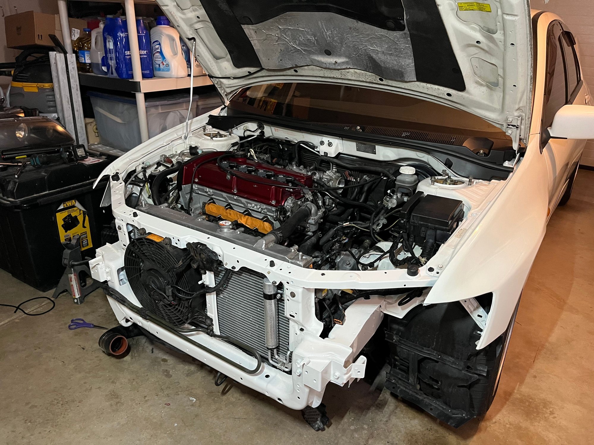 Started to reassemble it