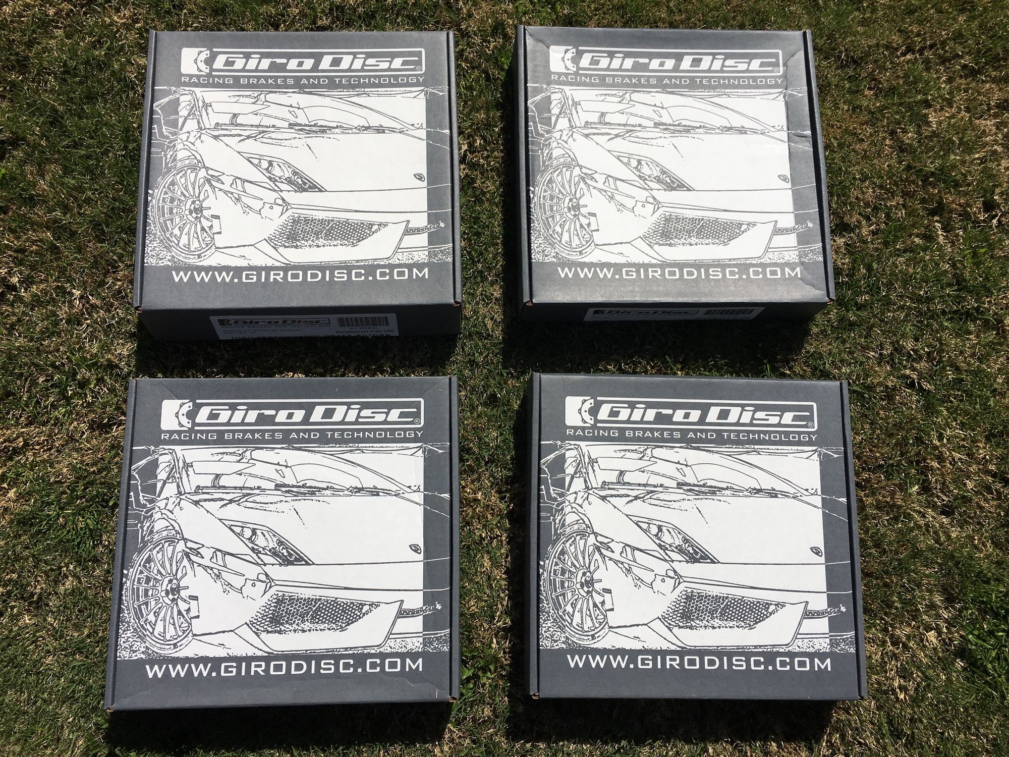 Brakes - NEW IN BOX Girodisc 2-Piece Front and Rear Brake Rotors for Evo 6/7/8/9 - New - 2003 to 2006 Mitsubishi Lancer Evolution - Newbury Park, CA 91320, United States