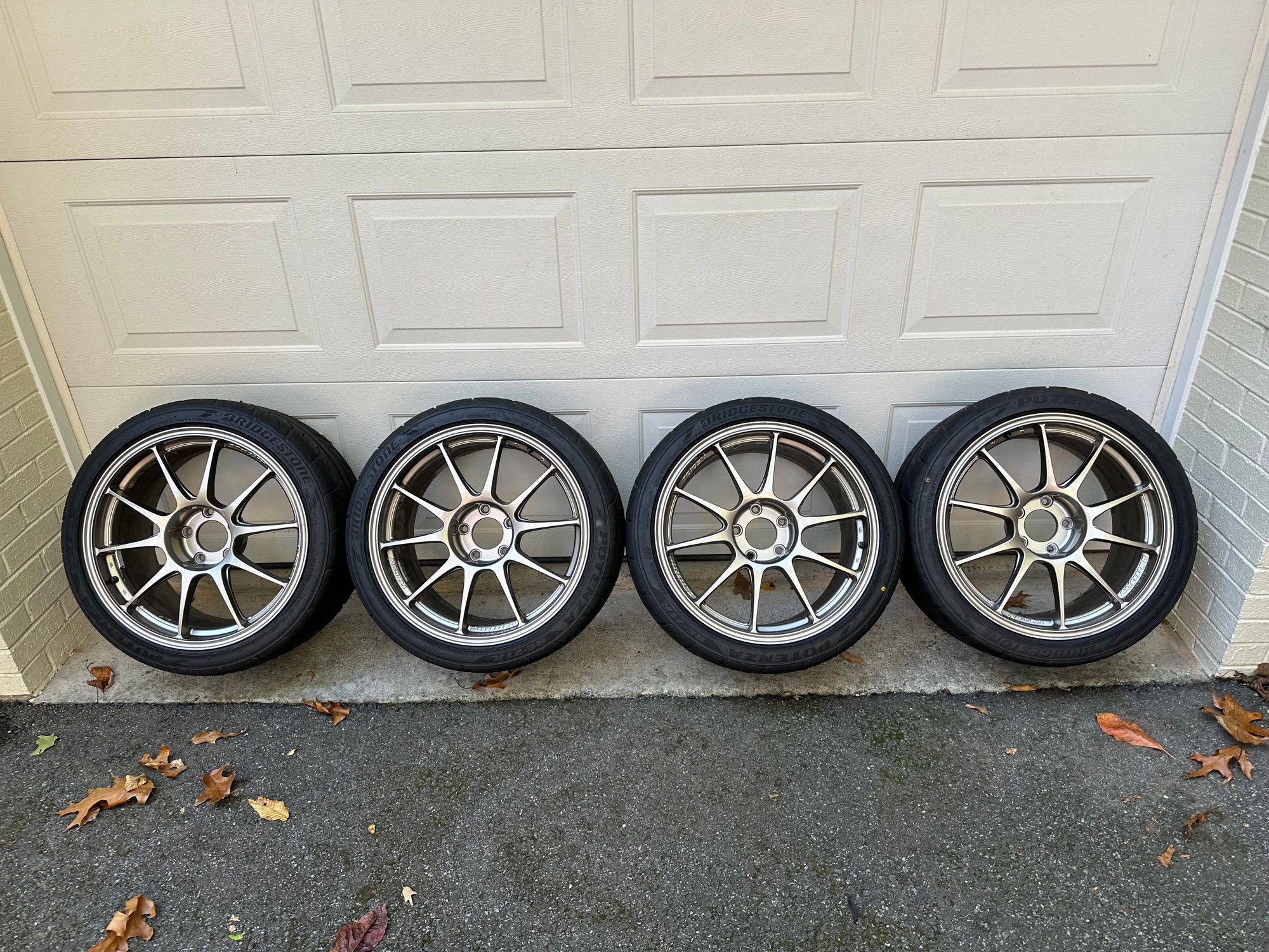 Wheels and Tires/Axles - Weds sport 18x9.5 TC105Ns with BFG RE71Rs - Used - 2003 to 2015 Mitsubishi Lancer Evolution - Great Falls, VA 22066, United States