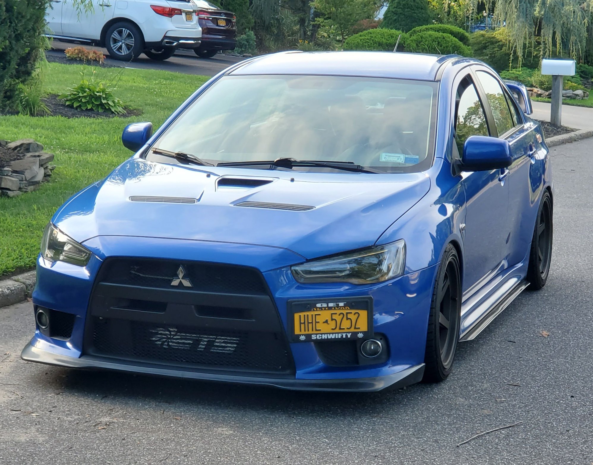 2012 Mitsubishi Lancer Evolution - 2012 evo x gsr - Used - VIN JA32W8FV7CU011355 - 69,000 Miles - 4 cyl - AWD - Manual - Sedan - Blue - Mount Sinai, NY 11766, United States