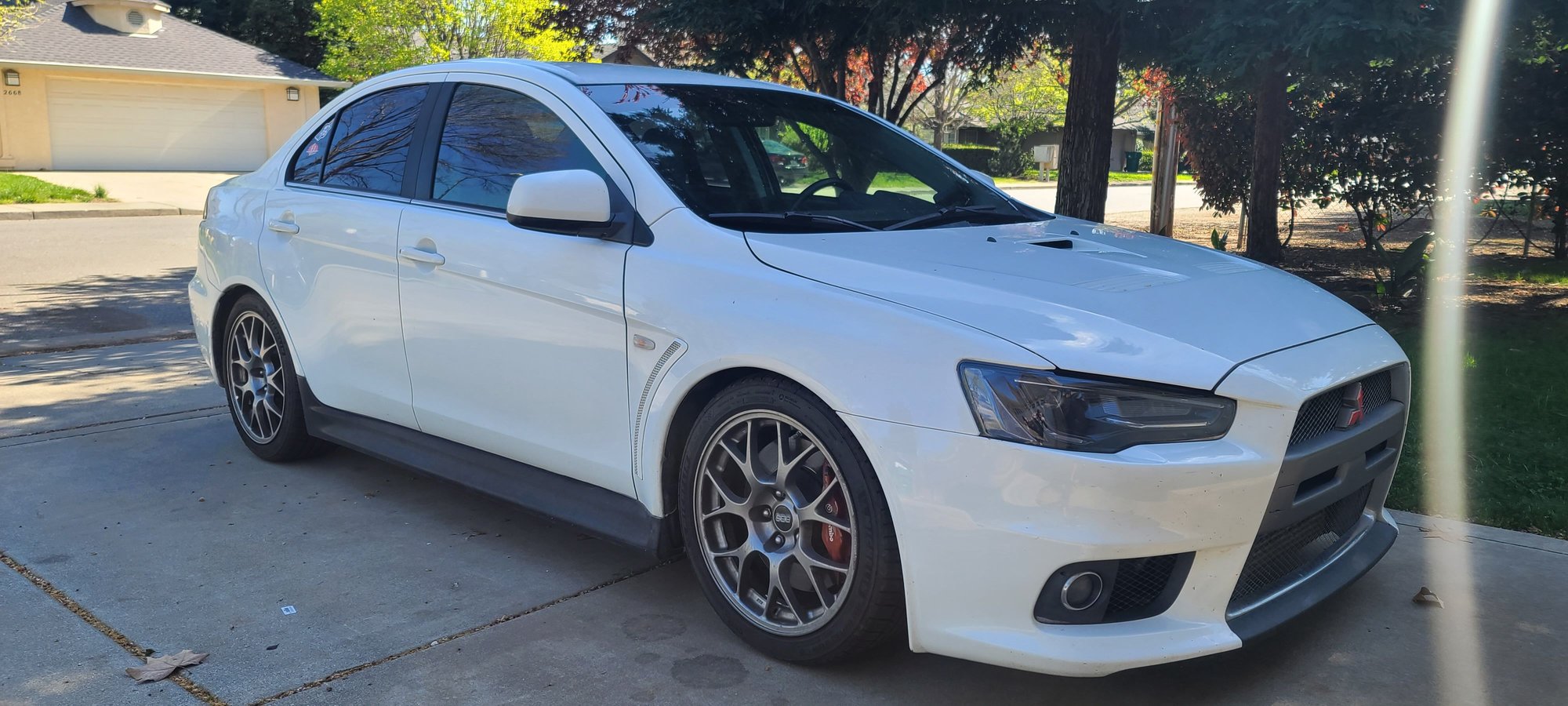 2010 Mitsubishi Lancer Evolution - 2010 Mitsubishi Lancer Evolution MR SST - Used - VIN JA32W5FV5AU030725 - 124,000 Miles - 4 cyl - AWD - Automatic - Sedan - White - Chico, CA 95973, United States
