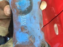 my current front ENDLESS Brake Pads