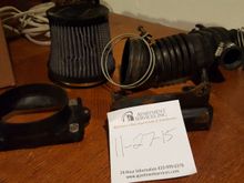 Selling my Cobb short flow intake $ $40 with out turbo inlet pipe $70 with turbo inlet pipe about 20,000 miles on filter obo. In Baltimore Maryland