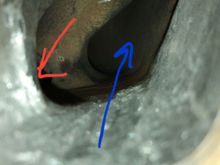 Upper left port from picture above. This air is coming from cylinders 2 & 3.