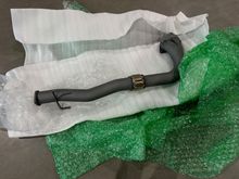 Jet-Hot's 2000 degree coating in titanium color option. Coating is rough to the touch