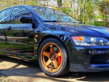 Rota p45's, freshly powdercoated calipers and detail