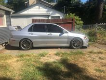 Apex Silver evo8 beginning! ❤️❤️❤️