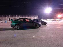 Evo X MR with older brother Evo iX MR.