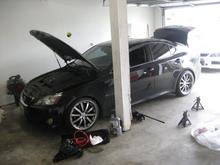 tune up on the lexus 002