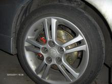 EBC Brakes, Rotors and pads (red stuff).