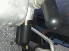 Throttle Body inlet / outlet covered...