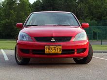 Restored the headlights, painted the emblem gold and added a Vintage license plate from 1953.