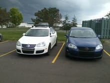next to the wife's jetta