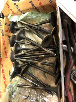 Got some evo 9 valves in to replace mine