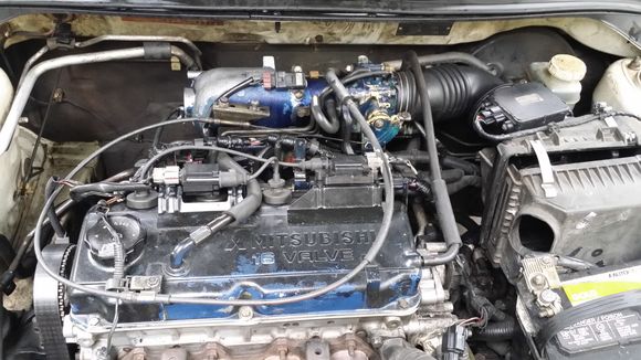 Yep like I was saying the car has cosmetic mechanical and technical issues inside and outside and even under the hood. The intakes half missing, paint and oil going everywhere etc...lots of work to do.