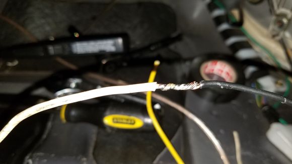 Lineman splice on everything for max surface area conduction.