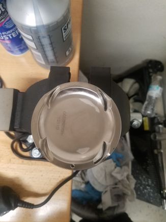 After cleaning Piston