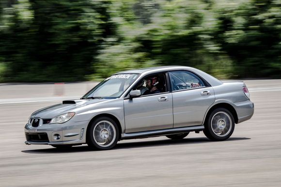 Instructor's STI, giving me a ride along