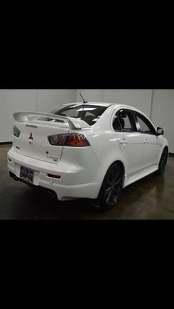 Stock Ralliart 2013, Passenger Rear.