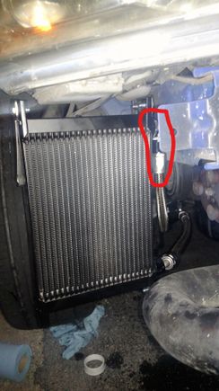 Leaks from the threads and possibly the crush washers on the banjo fitting