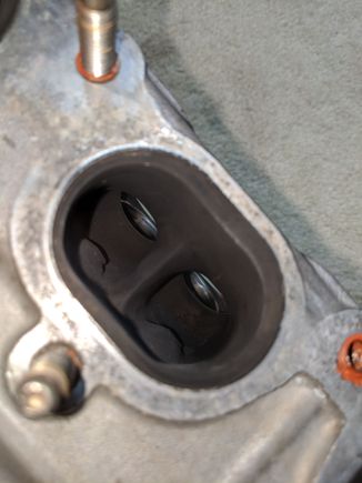 Exhaust Race ported by a machine shop. They work closely with Boostin and AMS in the past. 