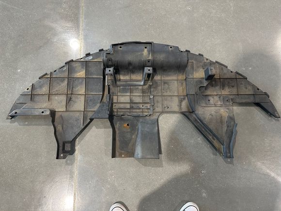 Assembled undertray