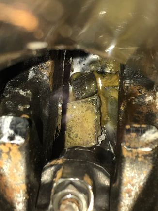 this is a piece of my piston I'm assuming as well 