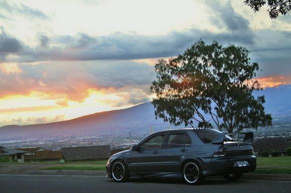 evo sunset